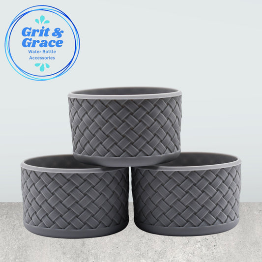 Basketweave Dark Gray Boot