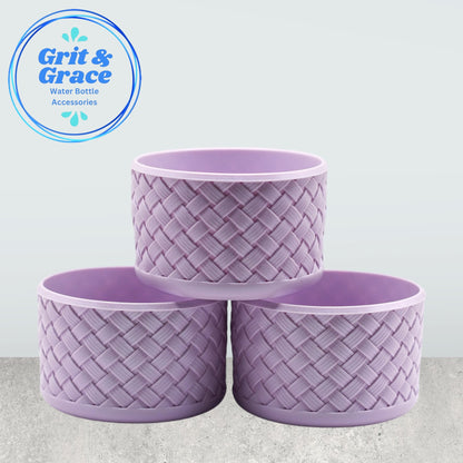 Basketweave Pearlescent Aster Boot