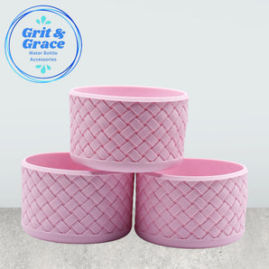 Basketweave Ballerina Pink Boot