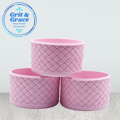 Basketweave Ballerina Pink Boot