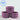Basketweave Pearlescent Mauve Shimmer Boot