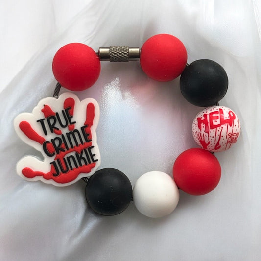 True Crime Junkie Handle Bracelet