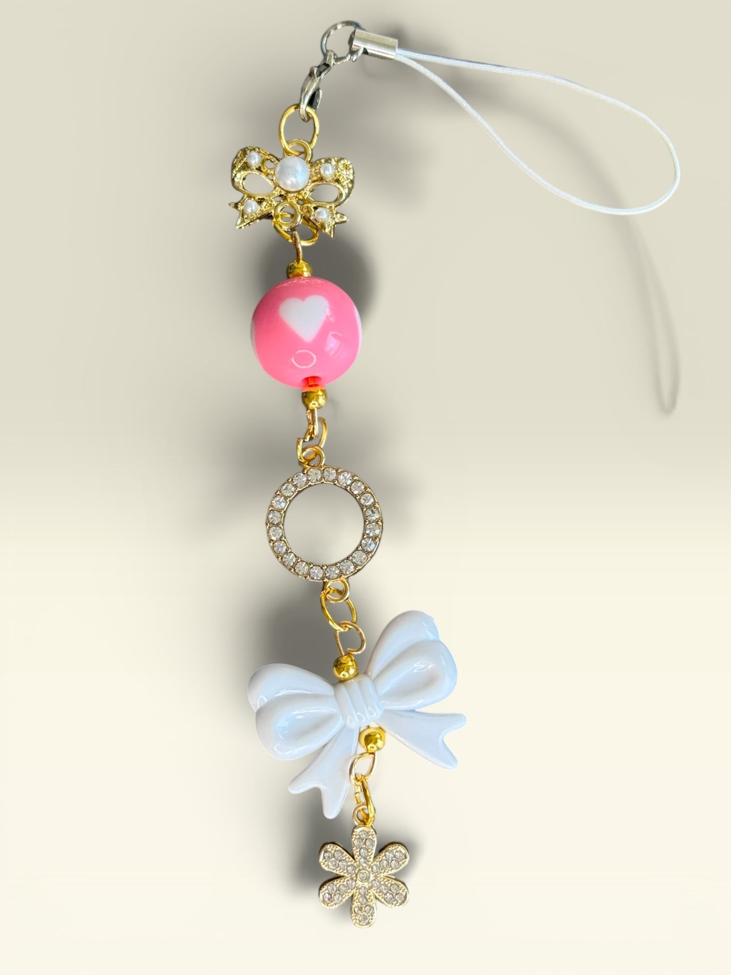Hang Anywhere Coquette Heart Bottle Charm