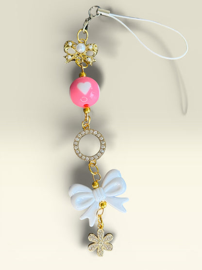 Hang Anywhere Coquette Heart Bottle Charm