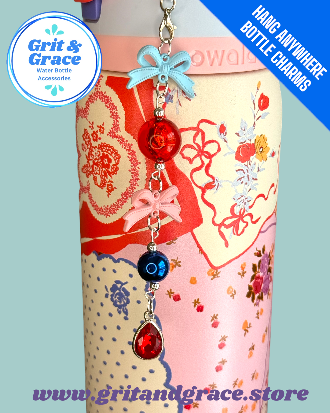 Hang Anywhere Hankie Bottle Charm