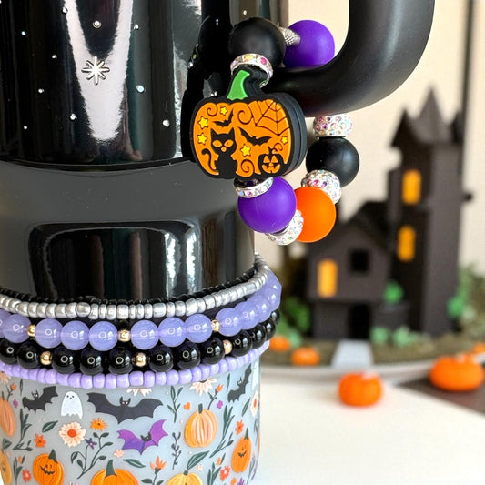 Haunted Pumpkin Handle Bracelet