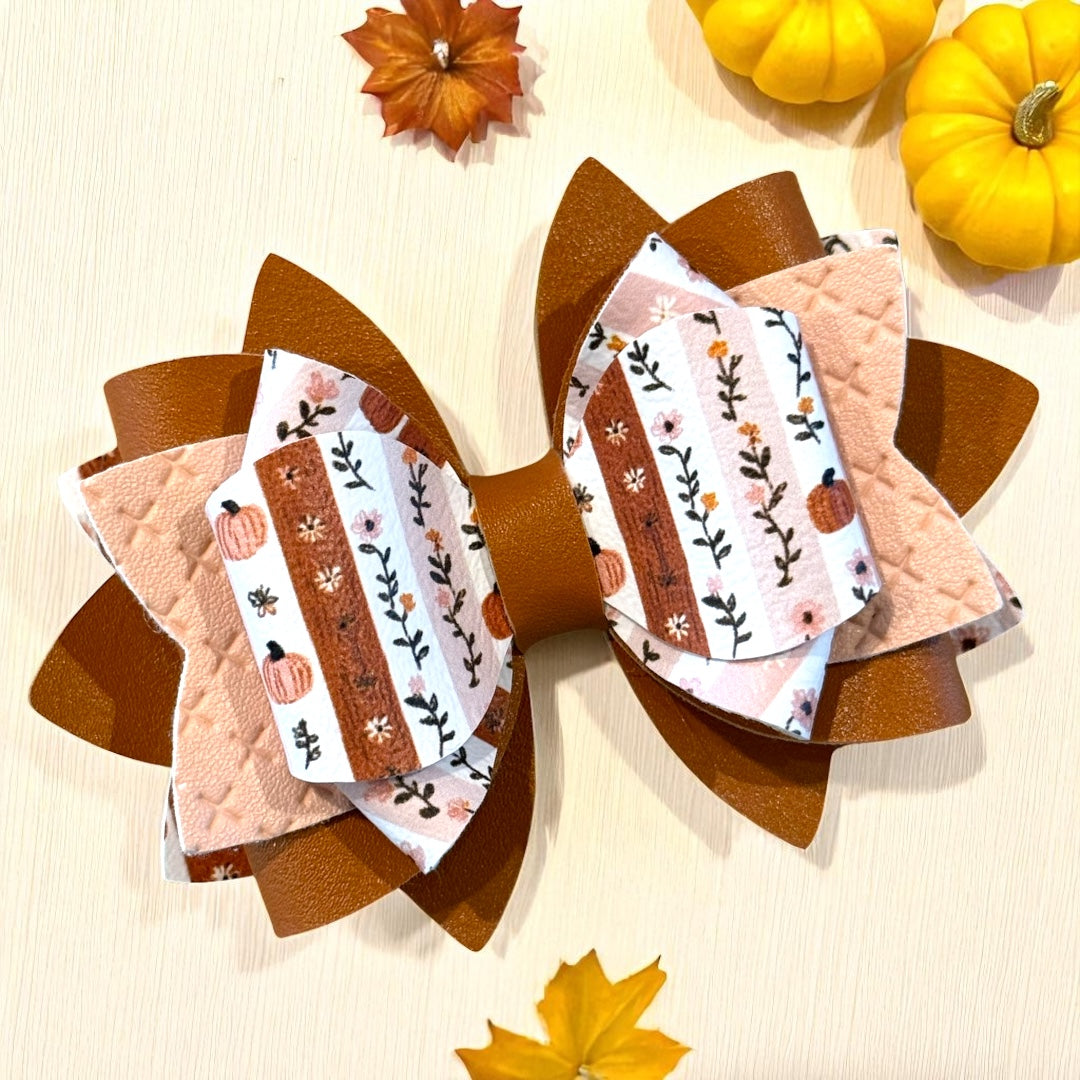 Pumpkin Patch Bow