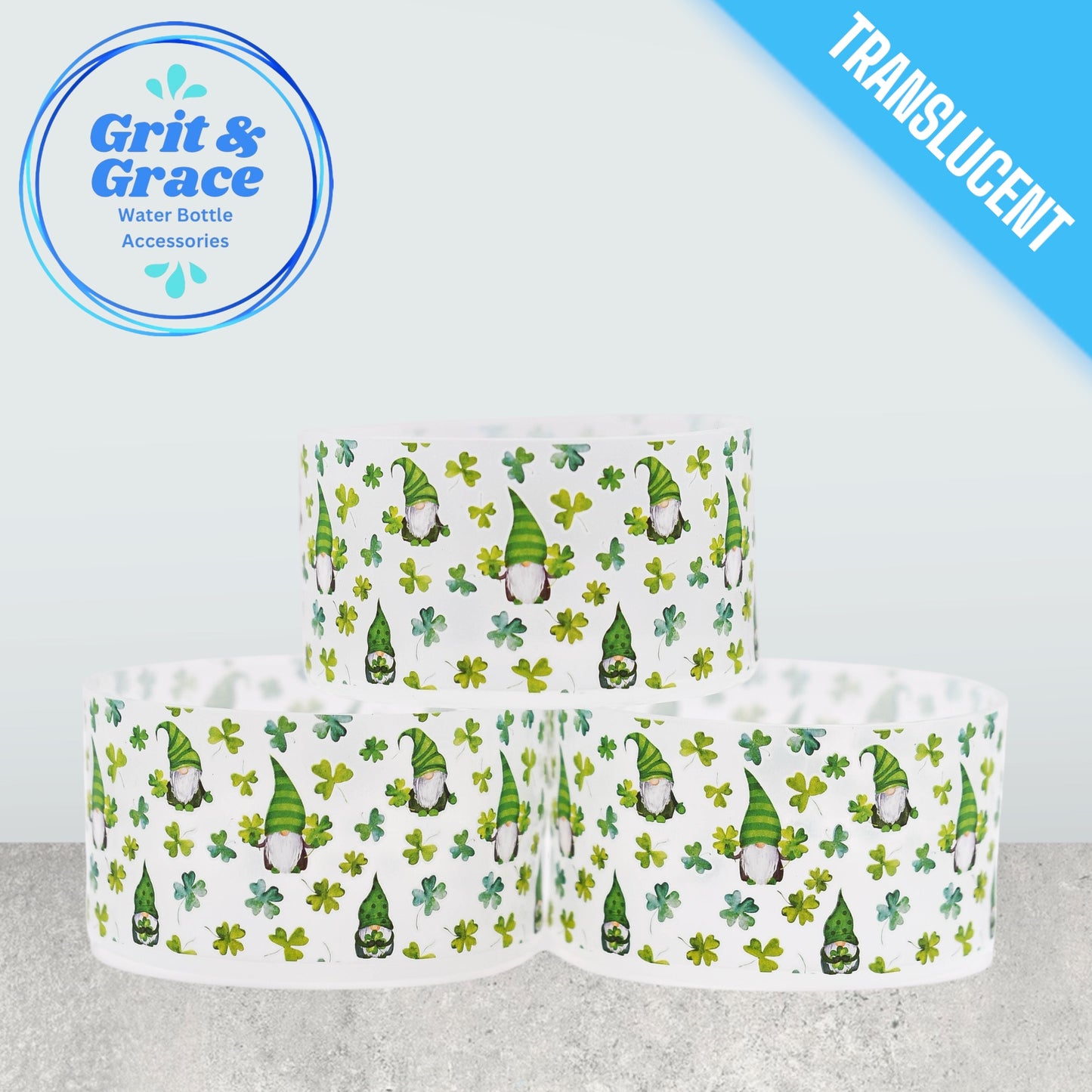 Shamrock Gnomes (Translucent) Boot