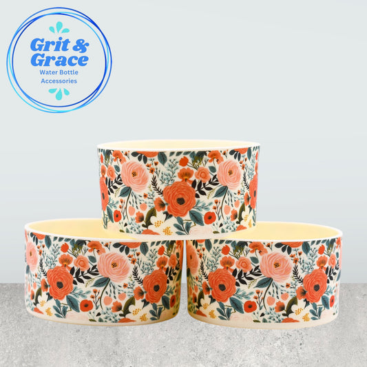 Boho Rust Floral Boot