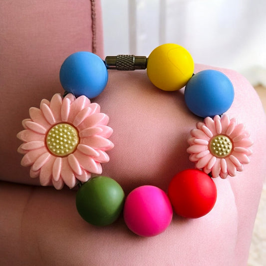 Country Floral Handle Bracelet