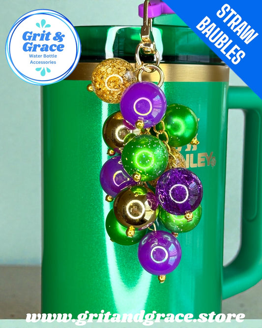 Mardi Gras #31 Straw Bauble