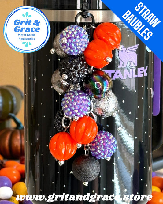 Pumpkin #21 Straw Bauble