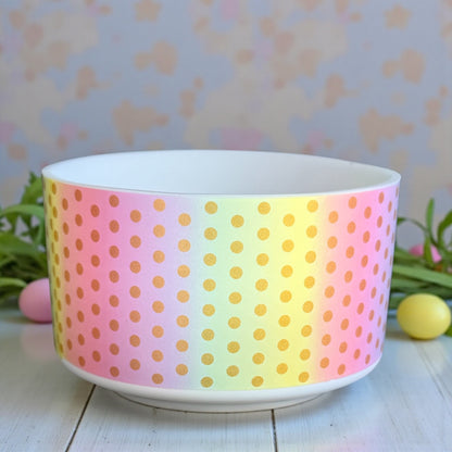 Golden Rainbow Dot Boot