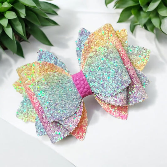 Easter Glitter Bow