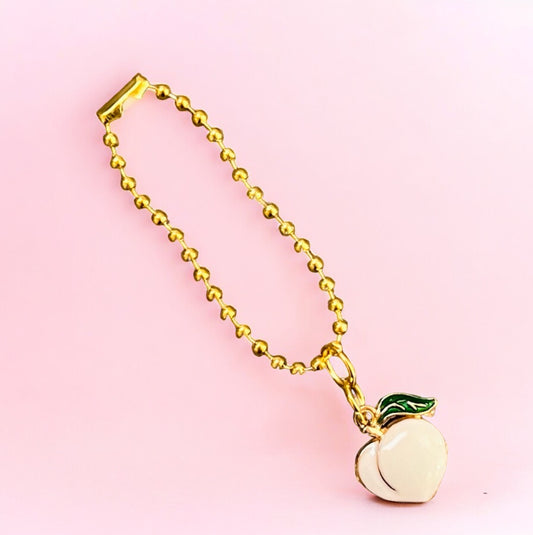 Peach Handle Charm