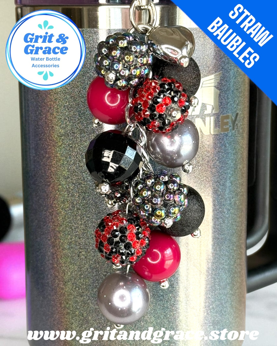 Damask #3 Straw Bauble