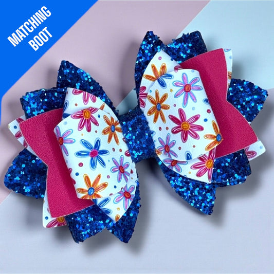 Bright Daisies Bow