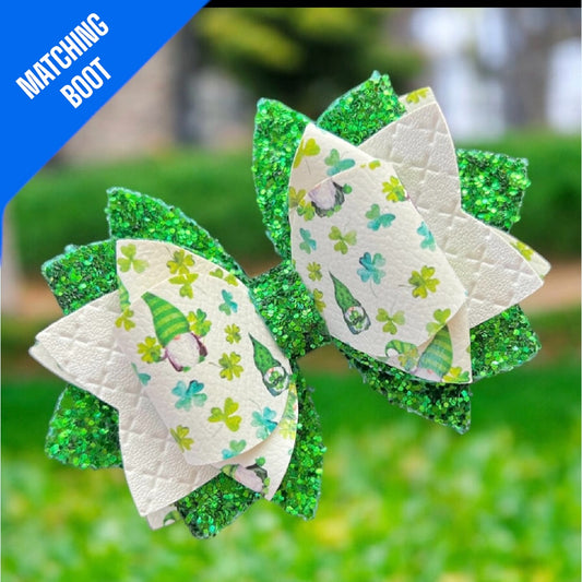 Shamrock Gnomes Bow