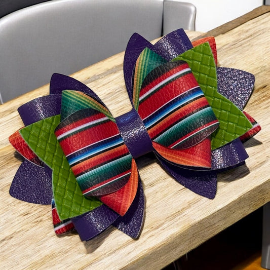 Serape Cinco Bow