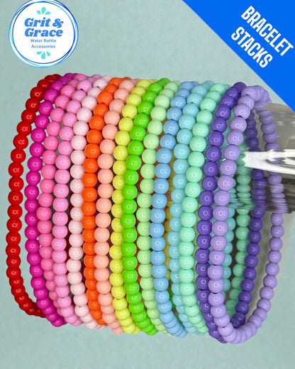 Pastel Slim Stretchy Cup Bracelet