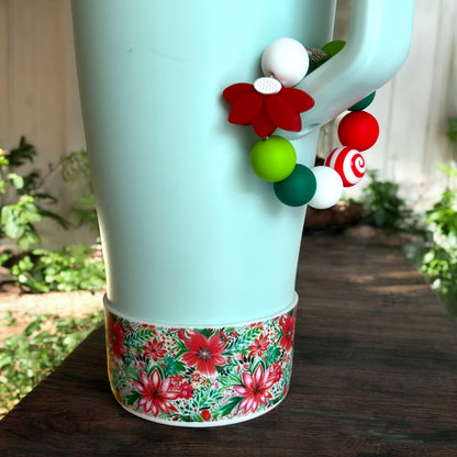 Preppy Poinsettia Handle Bracelet