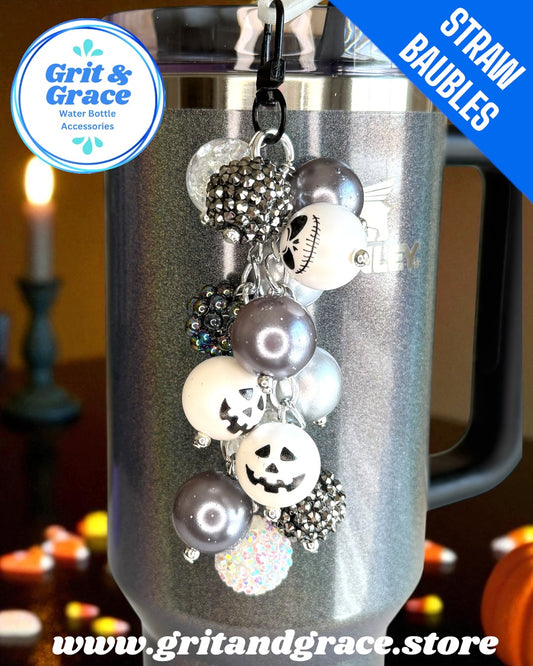Gunmetal #3 Straw Bauble