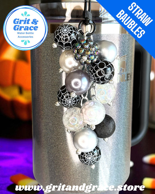 Gunmetal #2 Straw Bauble