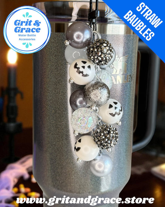 Gunmetal #1 Straw Bauble