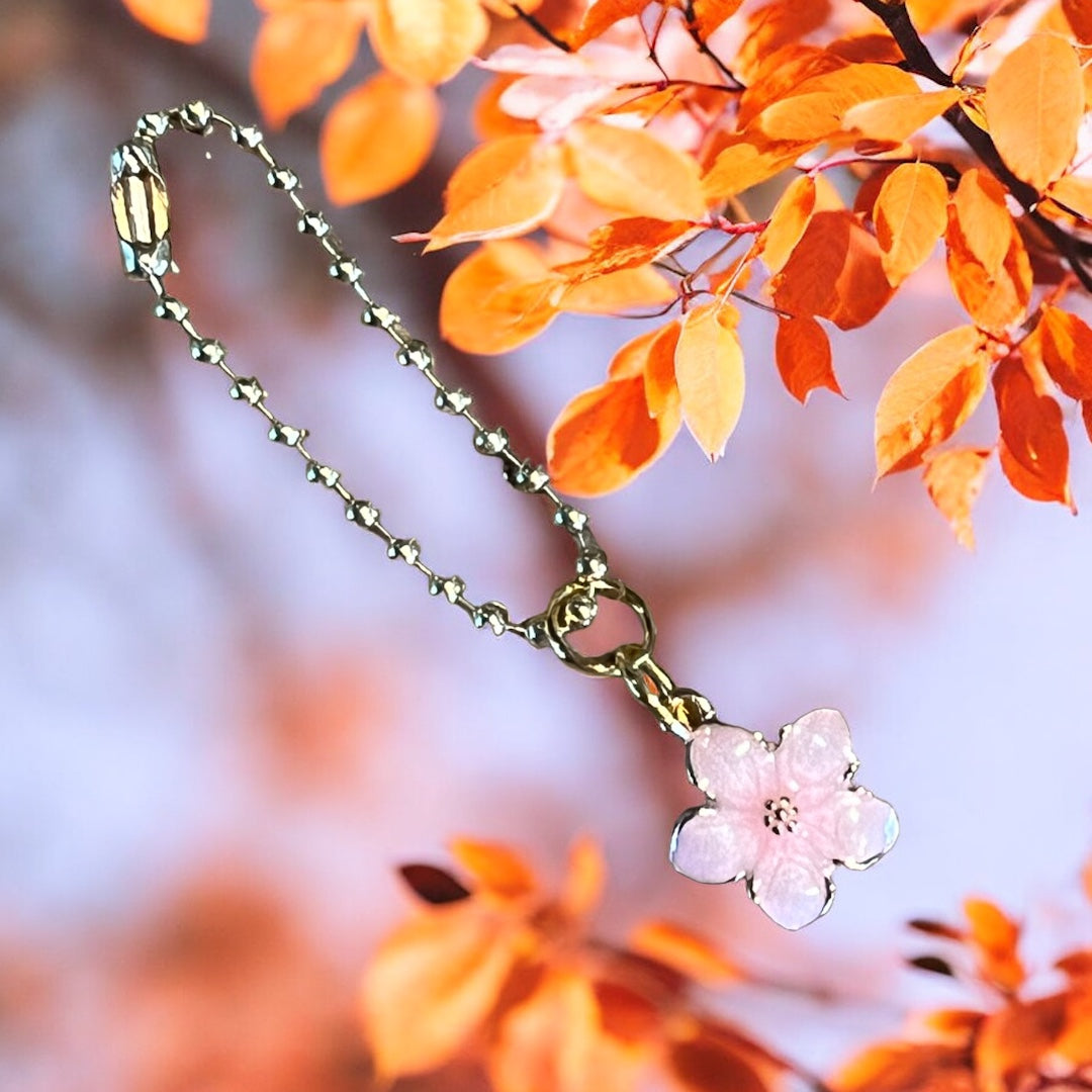 Pale Pink Flower Handle Charms