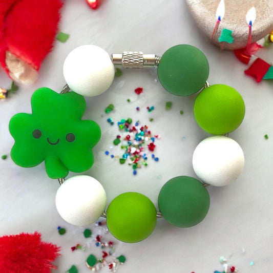 Friendly Shamrock Handle Bracelet