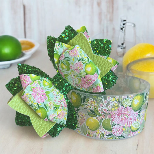 Azalea Lime Bow