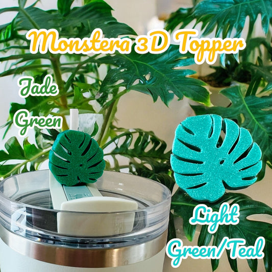 Monstera Leaf 3D Topper