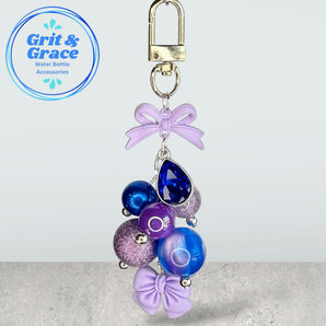 Deluxe Mini Straw Bauble - Lilac Dreaming