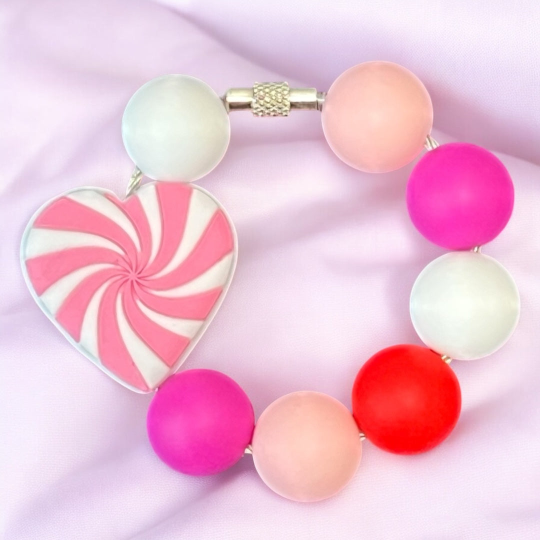 Heart Candy Handle Bracelet