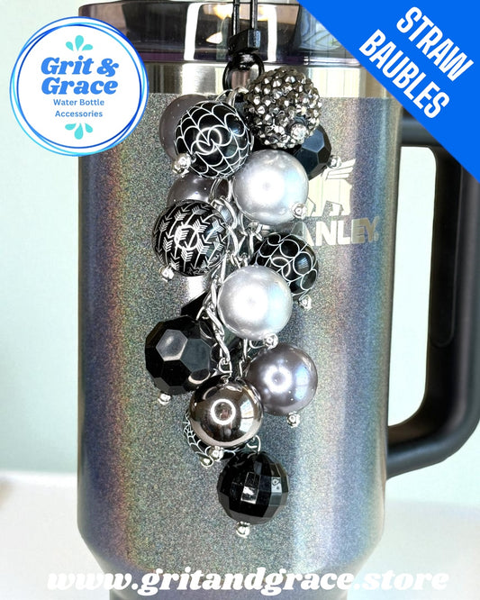 Gunmetal #20 Straw Bauble