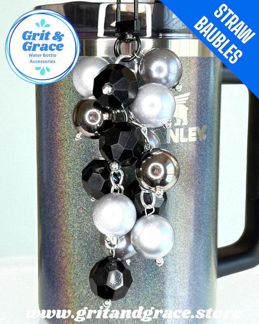 Gunmetal #21 Straw Bauble