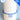 Blue Toile Stretchy Cup Bracelet with Bow Charm