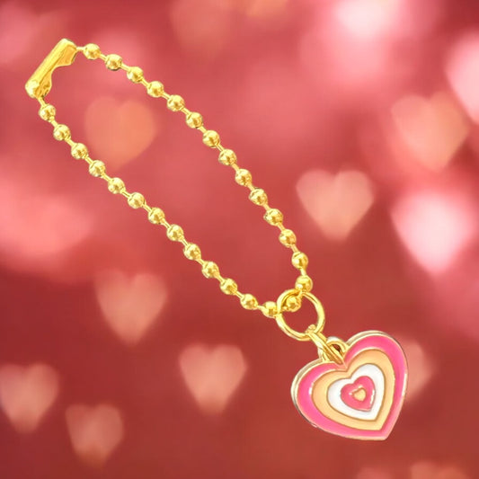 Multi Heart Handle Charm