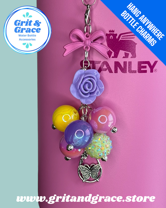 Hang Anywhere Sunset Blossom Bottle Charm