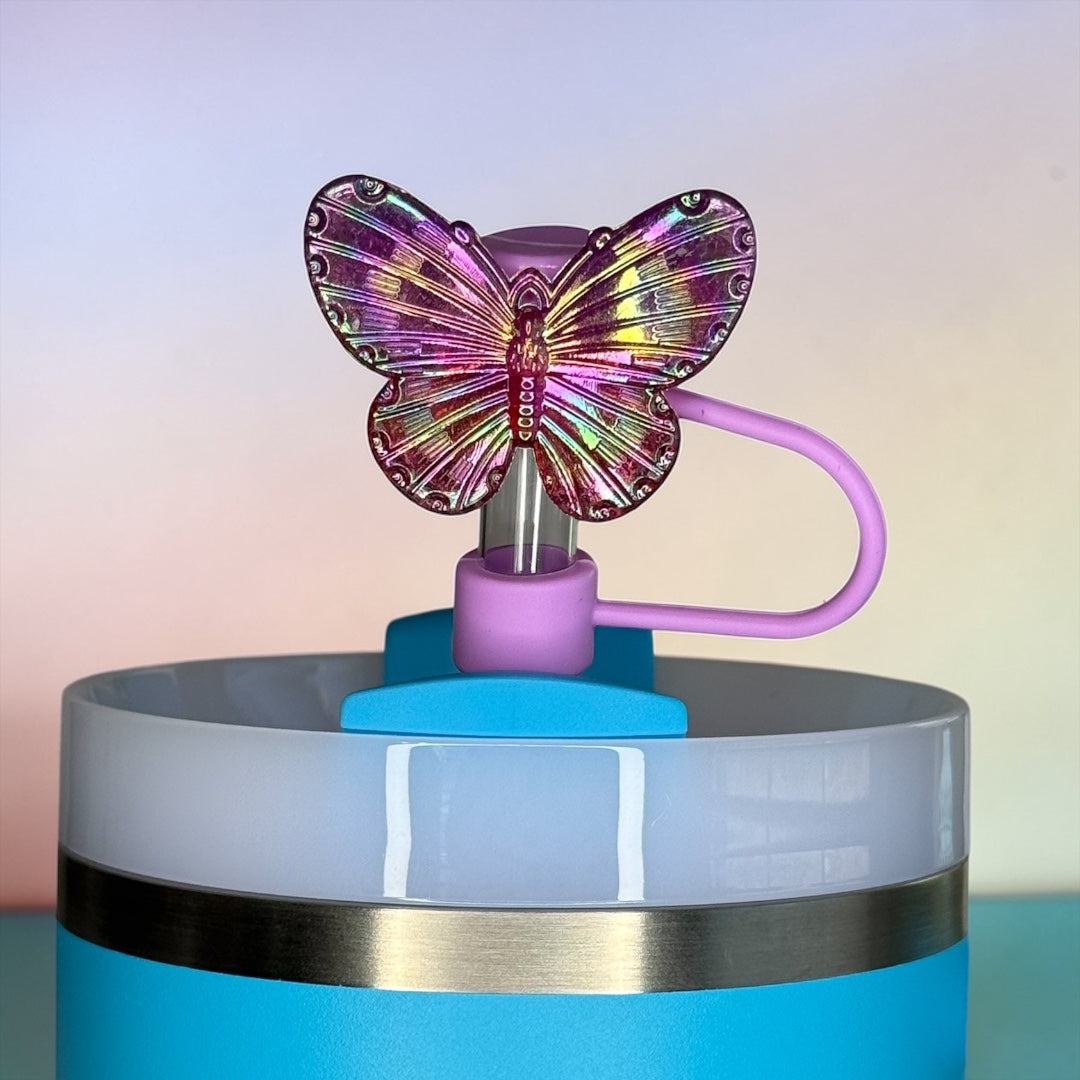 Flutter Garden Straw Topper