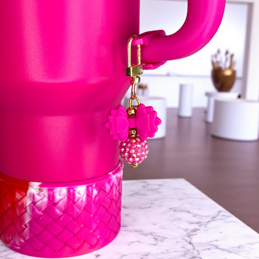 Gracie Mini Bauble - Camellia Sparkle