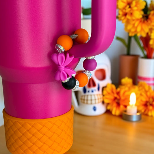 Catrina Fuchsia Bow Handle Bracelet