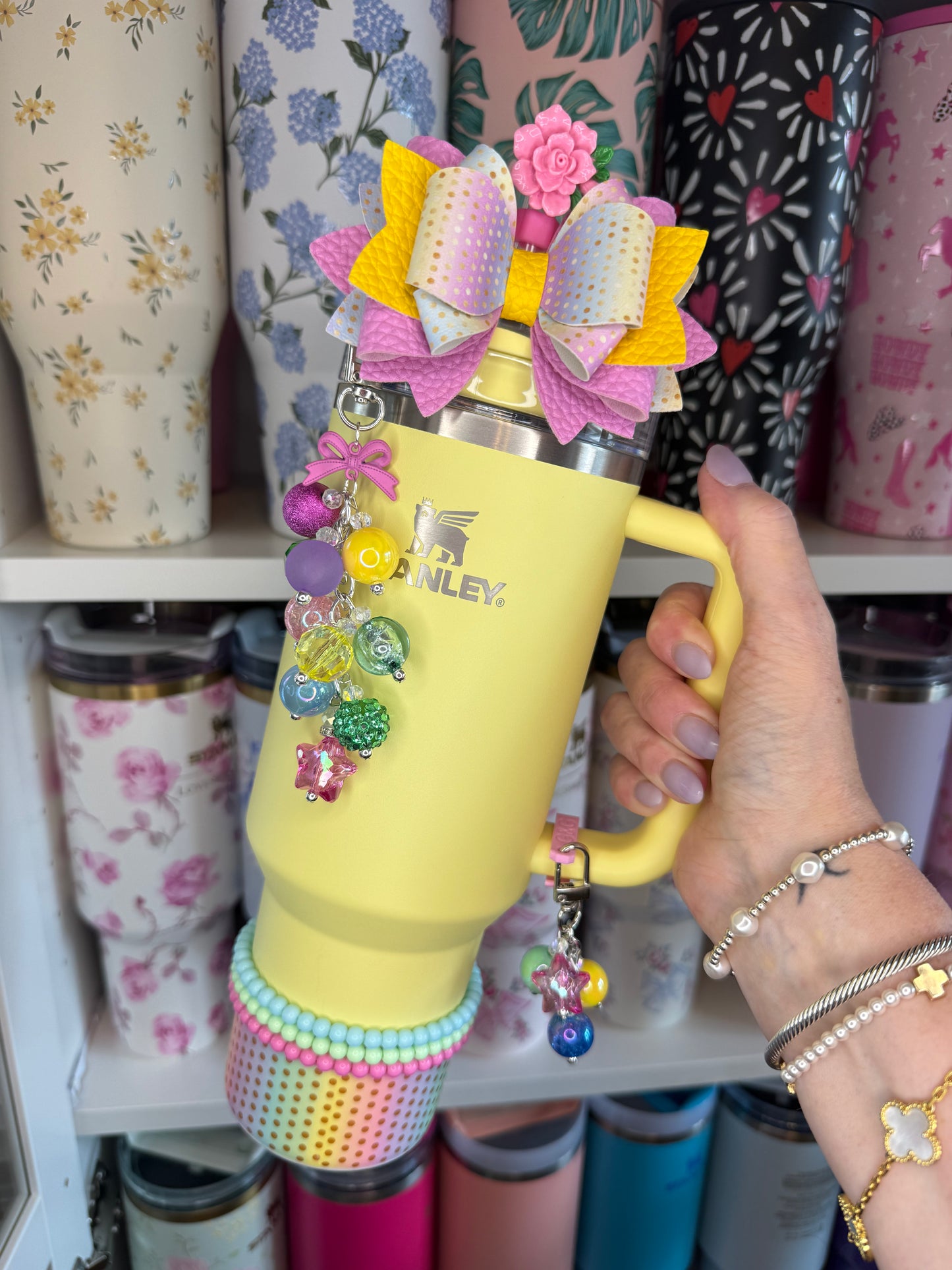 Hang Anywhere Spring Star Bottle Charm