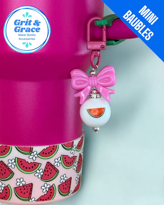 Watermelon Mini Straw Bauble