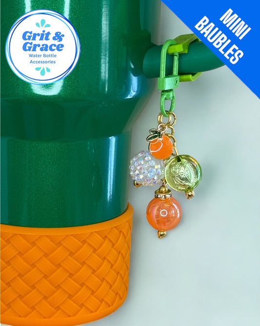 Orange Grove Mini Straw Bauble