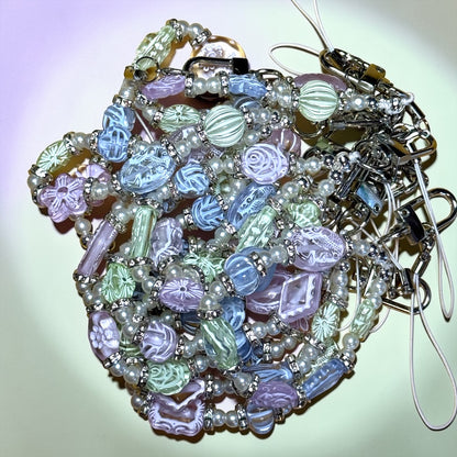 Hang Anywhere Multicolor Stained Glass Bottle Charm