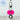 MIni Gracie Pop Dangles - Camellia Pink Ghost