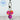 Mini Gracie Pop Dangles - Fuchsia & Marigold