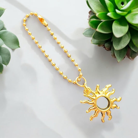 Golden Sun Handle Charm