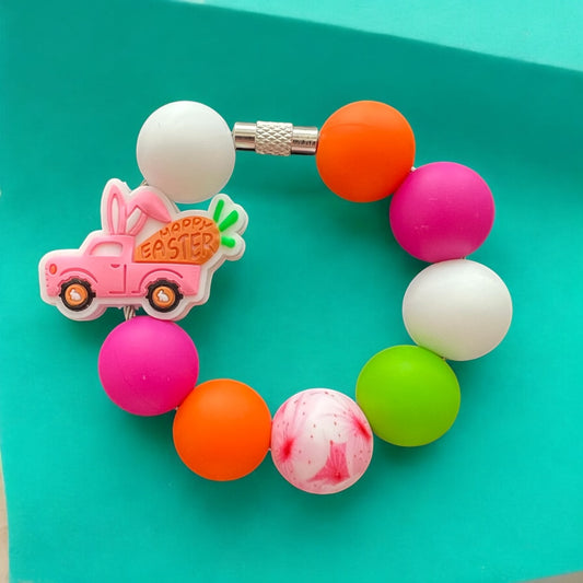 Easter Carrot Truck Handle Bracelet